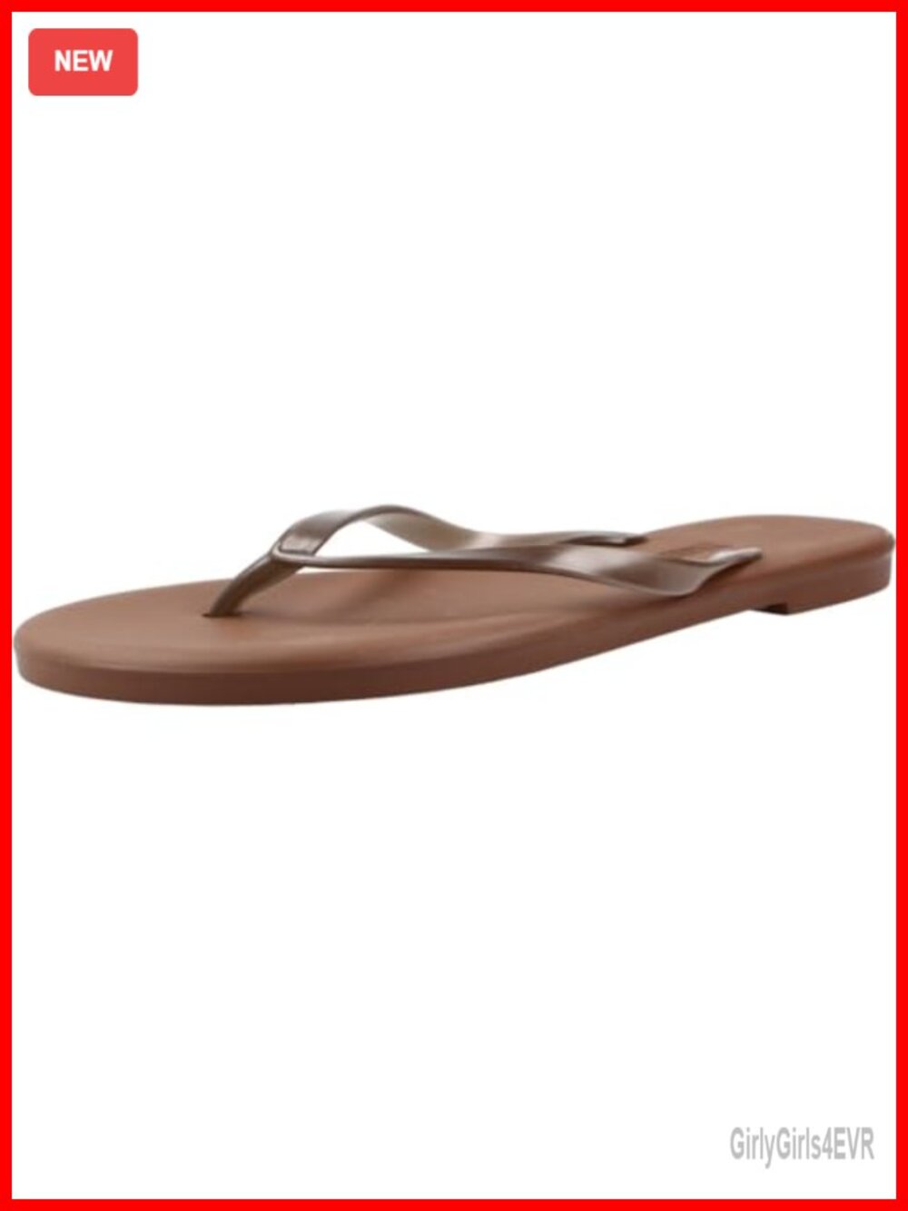TKEES Women's Aqua Jelly Flip Flops